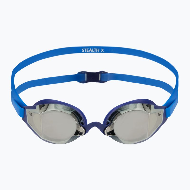Plaukimo akiniai TYR Stealth-X Performance Mirrored blue / multi 2