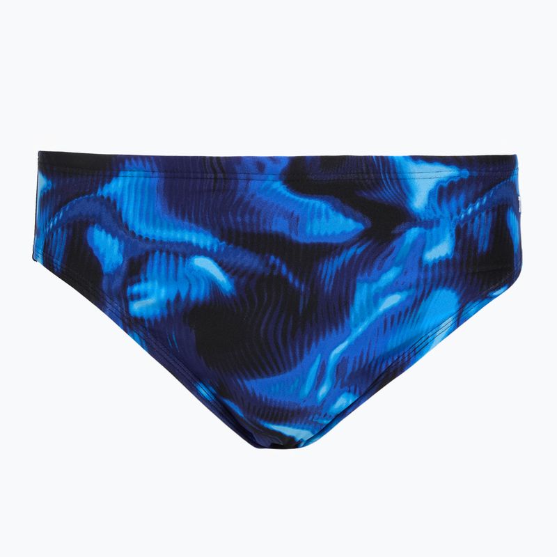 Vyriškos plaukimo glaudės TYR Durafast Elite Waveform Brief blue 5