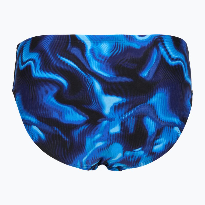 Vyriškos plaukimo glaudės TYR Durafast Elite Waveform Brief blue 6