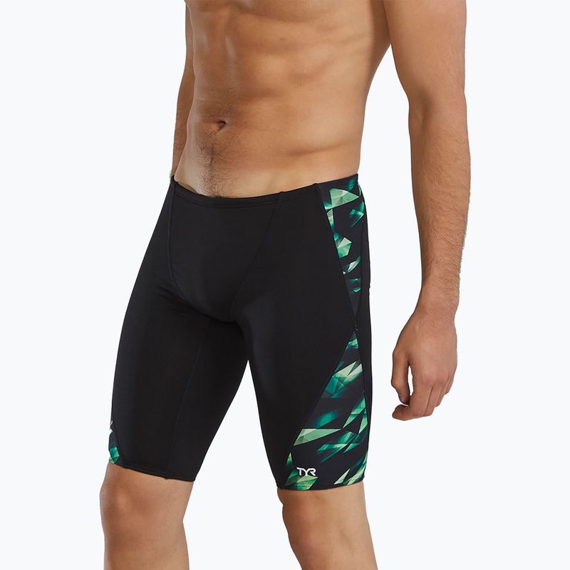 Vyrų plaukimo plaukmenys Tyr Durafast Elite Triadic green 4