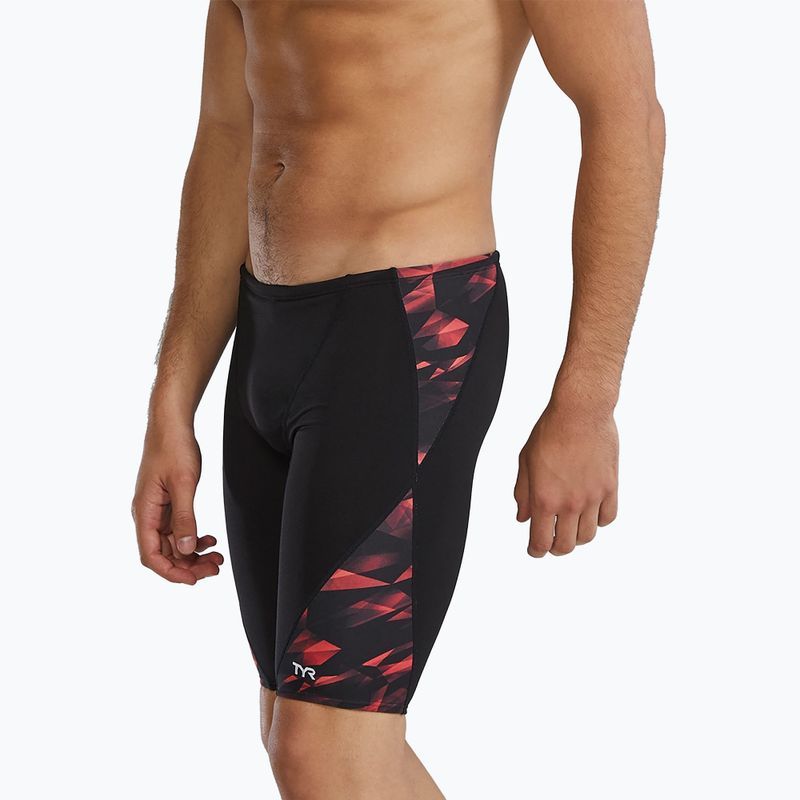Vyrų plaukimo plaukmenys Tyr Durafast Elite Triadic red 4
