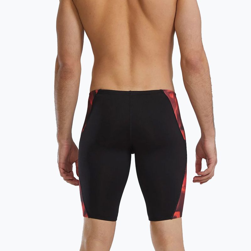 Vyriški plaukimo šortai TYR Durafast Elite Waveform Blade Splice red 2