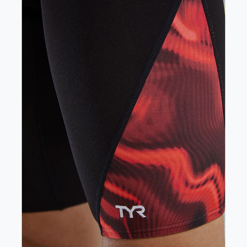 Vyriški plaukimo šortai TYR Durafast Elite Waveform Blade Splice red 8