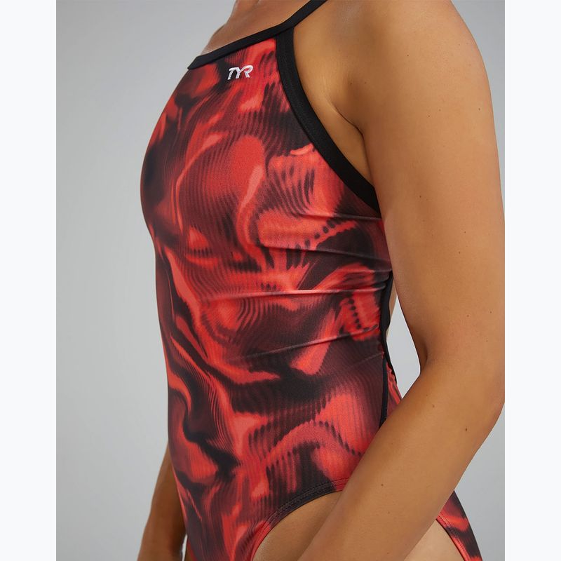 Tyr Durafast Elite Waveform Diamondfit moteriškas vientisas maudymosi kostiumėlis 7