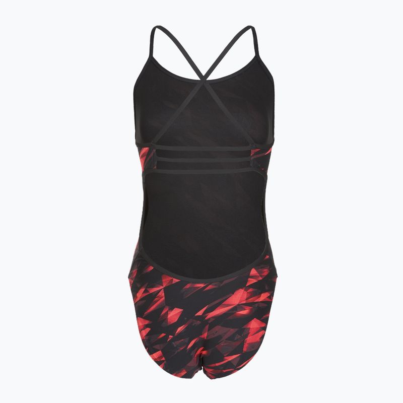 Moteriškas vientisas plaukimo kostiumėlis TYR Durafast Elite Triadic Trinityfit red 2