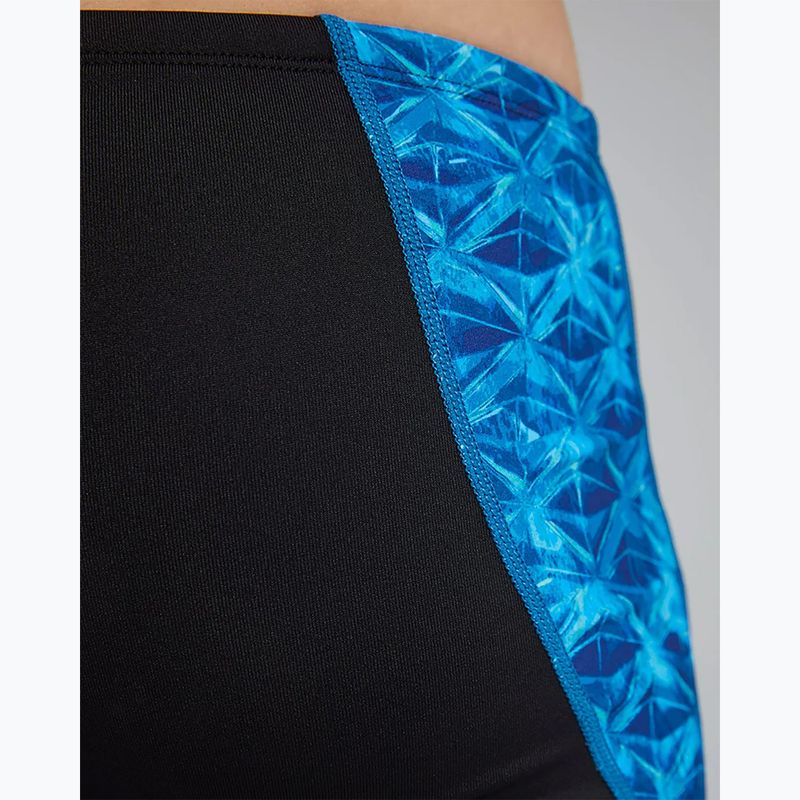 Vyrų plaukimo šortai TYR Durafast Elite Oceanid Jammer light blue/aqua 7