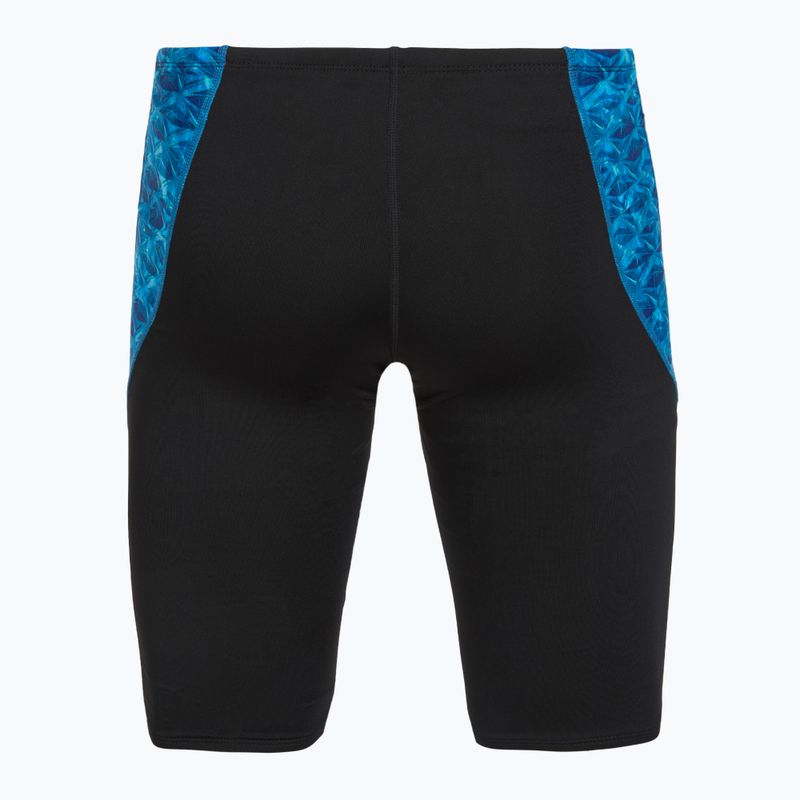 Vyrų plaukimo šortai TYR Durafast Elite Oceanid Jammer light blue/aqua 2
