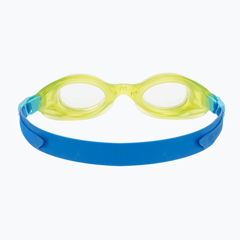 Vaikiški plaukimo akiniai TYR Aqua Blaze royal/lime 4