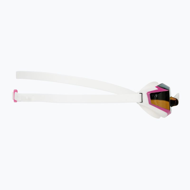 Plaukimo akiniai TYR Stealth-X Performance Mirrored pink/white 3