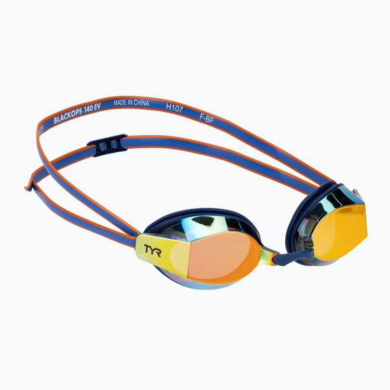 Akiniai plaukiojimui TYR Blackops 140 Ev Racing Mirrored navy/multi