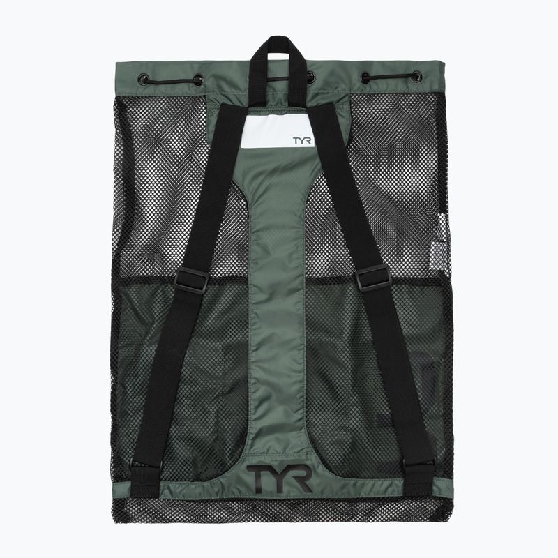Maišas plaukimui TYR Big Mesh Mummy 40 l olive 2