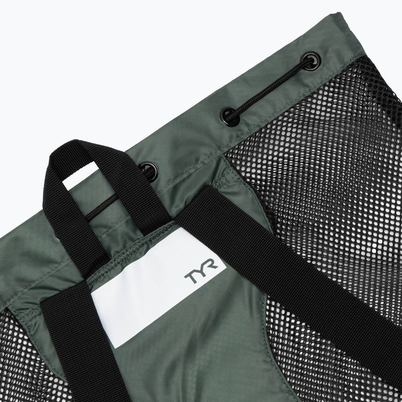 Maišas plaukimui TYR Big Mesh Mummy 40 l olive 4