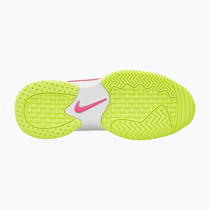 Vaikiški teniso bateliai Nike Court Lite 2 Jr white/hot lime/grey fog/laser fuchsia 3