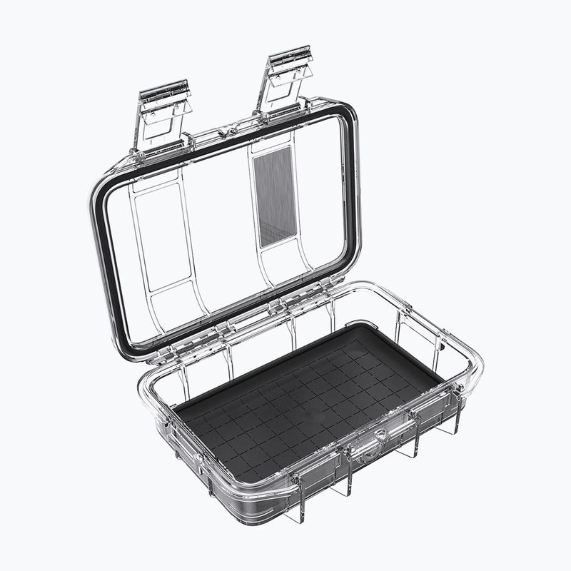 Laikymo indas PELI M40 Micro Case black clear 4