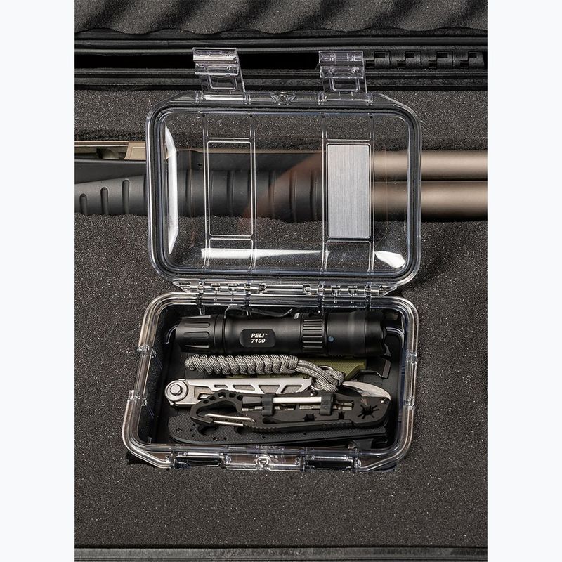 Laikymo indas PELI M40 Micro Case black clear 5