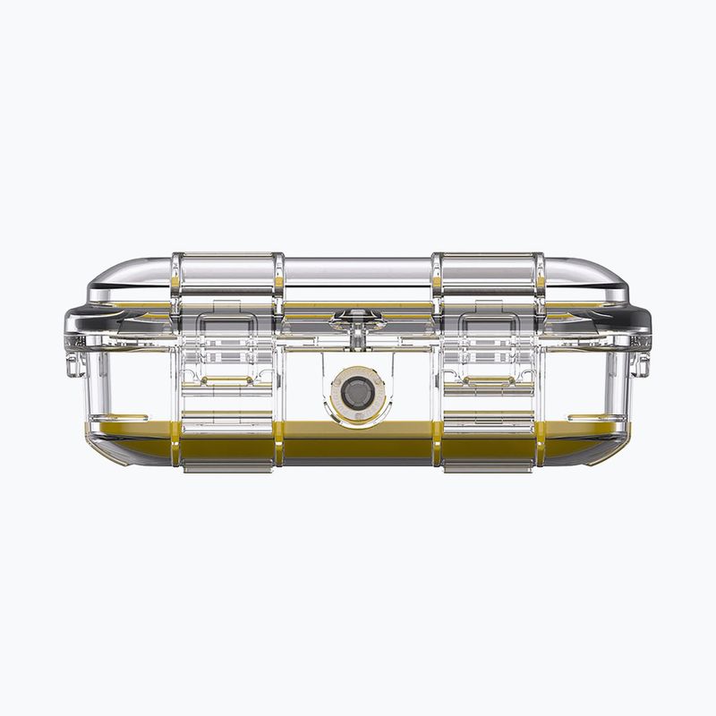 Laikymo indas PELI M40 Micro Case clear yellow 2