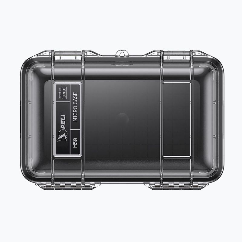 Laikymo indas PELI M50 Micro Case clear black 3
