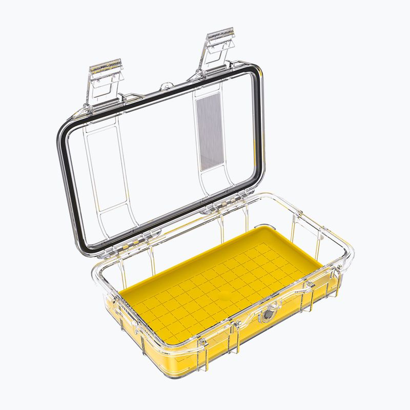 Laikymo indas PELI M50 Micro Case clear yellow 4