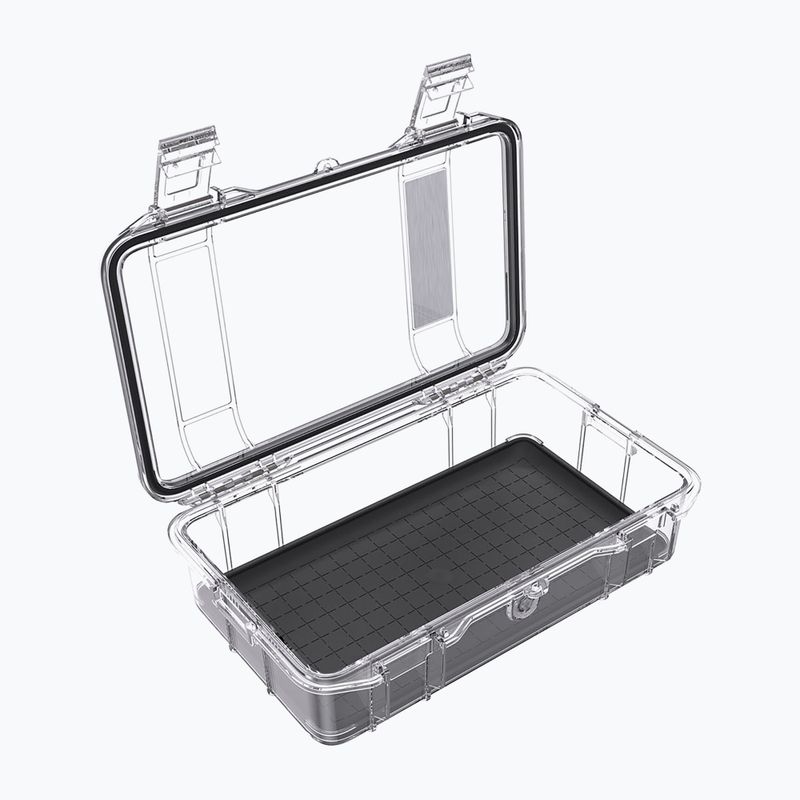 Laikymo indas PELI M60 Micro Case clear black 4