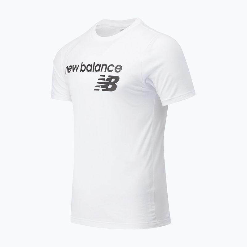 Vyriški marškinėliai New Balance Classic Core Logo White