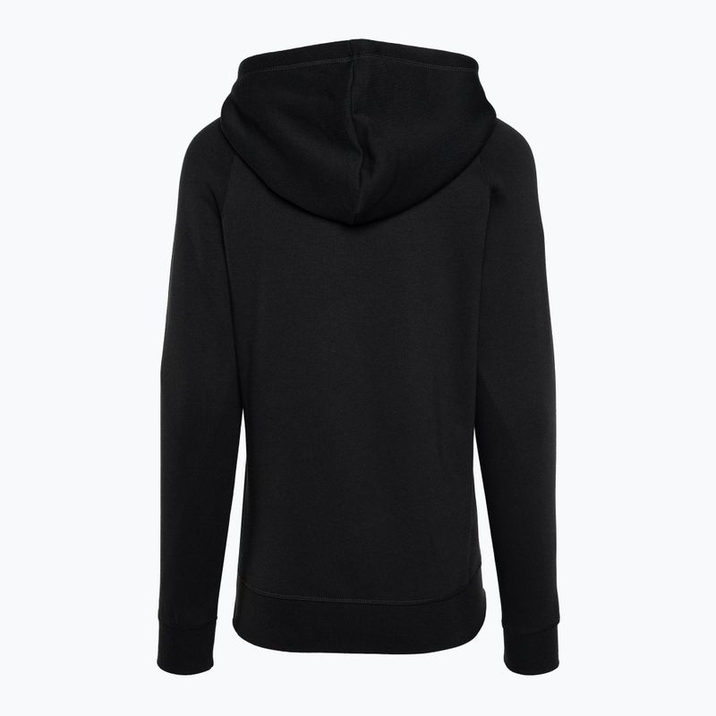 Moterų New Balance Core Fleece Hoodie black 2