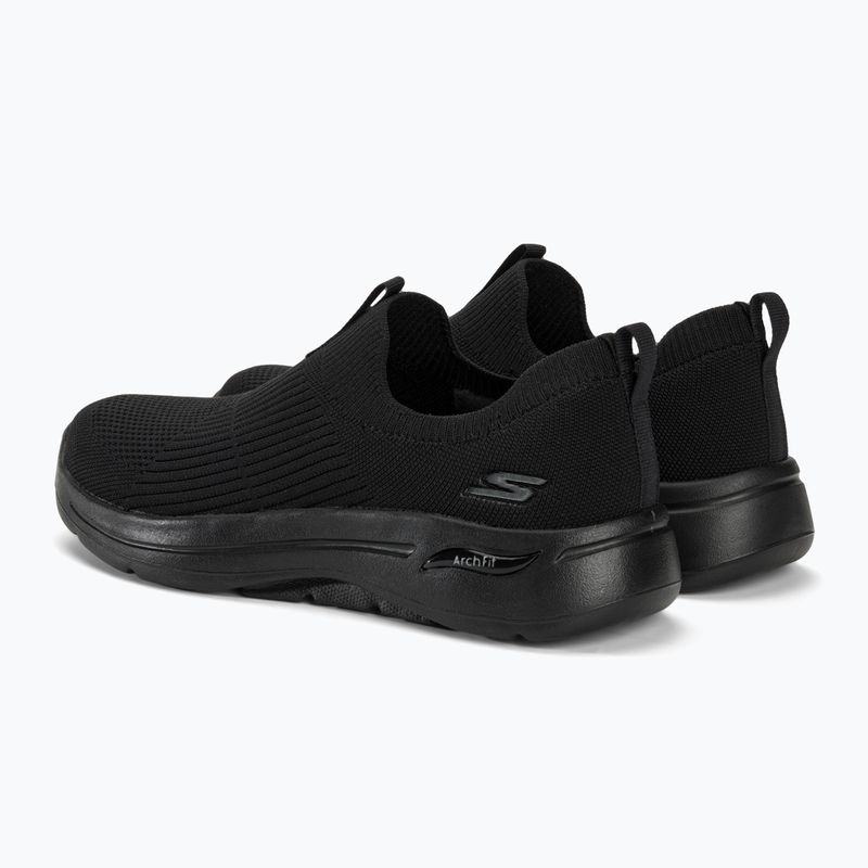 Moteriški batai SKECHERS Go Walk Arch Fit Iconic black 3