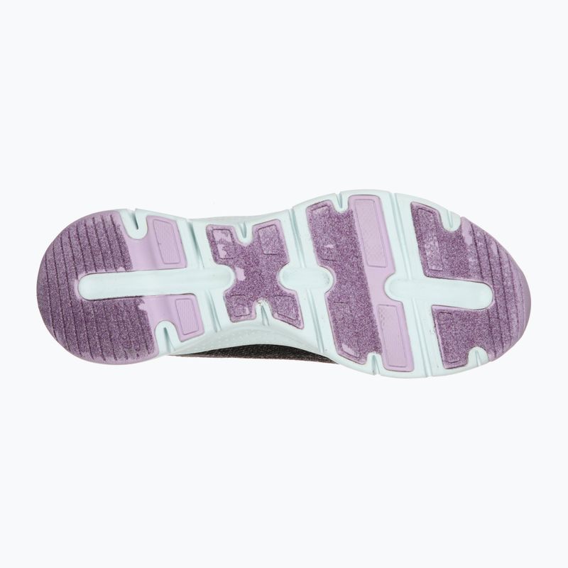 Moteriški treniruočių bateliai SKECHERS Arch Fit Comfy Wave black/lavender 10