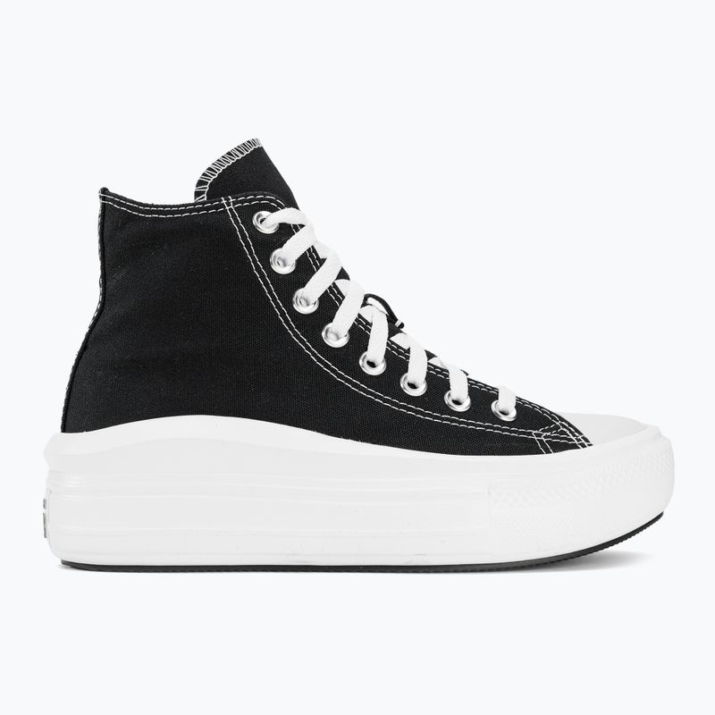 Converse moteriški sportbačiai Chuck Taylor All Star Move Platform Hi black/natural ivory/white 2