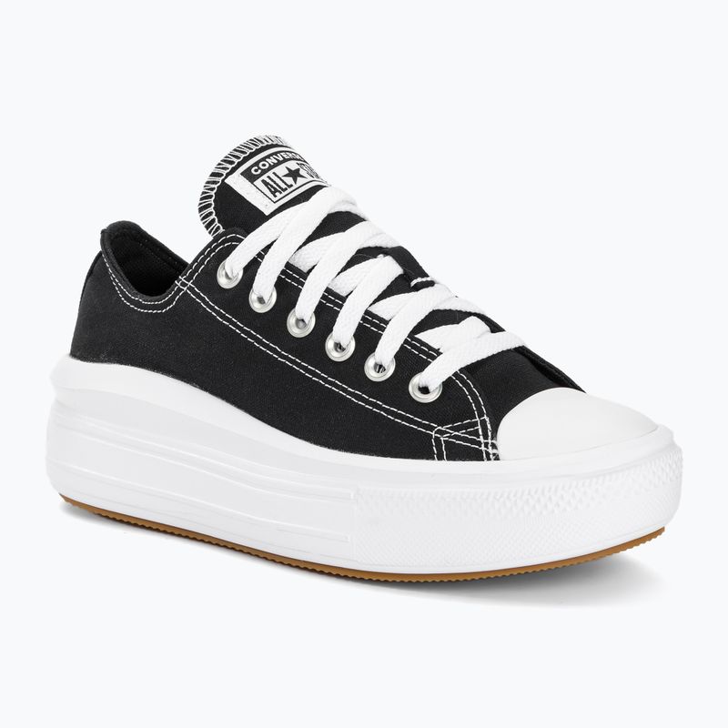 Moteriški sportbačiai Converse Chuck Taylor All Star Move Canvas Platform Ox black/white/white