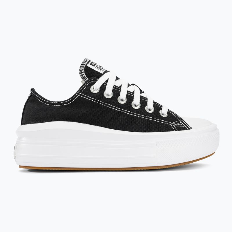 Moteriški sportbačiai Converse Chuck Taylor All Star Move Canvas Platform Ox black/white/white 2