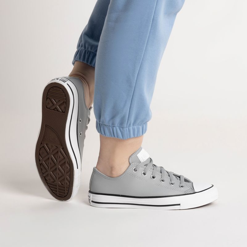 Moteriški sportiniai bateliai Converse Chuck Taylor All Star Ox ash stone/ash stone/white 2