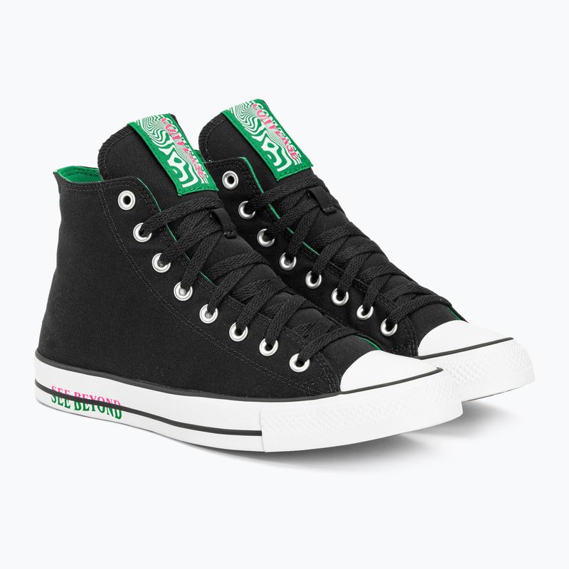 Sportiniai bateliai Converse Chuck Taylor All Star Hi black/green/prime pink 4