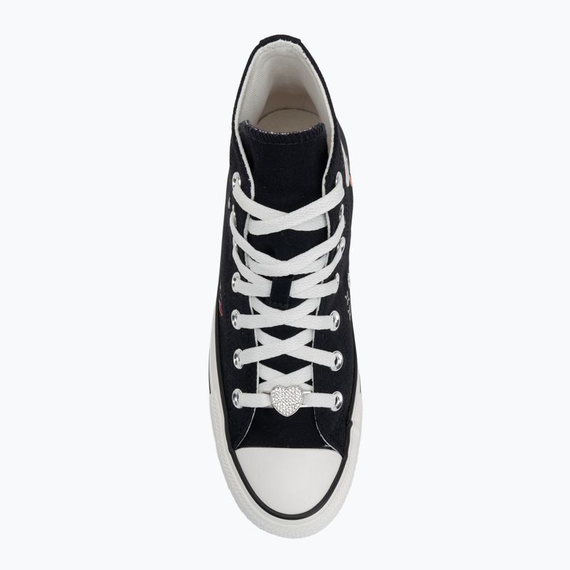 Moteriški sportiniai bateliai Converse Chuck Taylor All Star Y2K Heart black/vintage white/fever dream 5