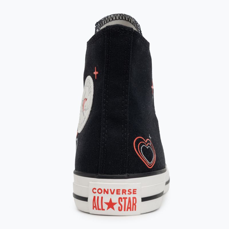 Moteriški sportiniai bateliai Converse Chuck Taylor All Star Y2K Heart black/vintage white/fever dream 6