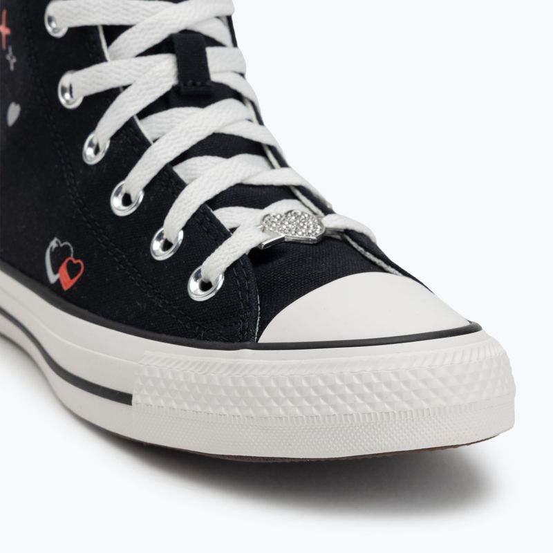 Moteriški sportiniai bateliai Converse Chuck Taylor All Star Y2K Heart black/vintage white/fever dream 7