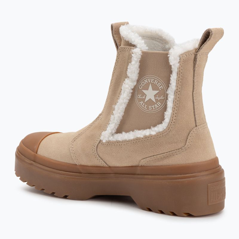 Moteriški batai Converse Chuck Taylor All Star Chelsea Lugged Suede warm quarry/egret/gum 3
