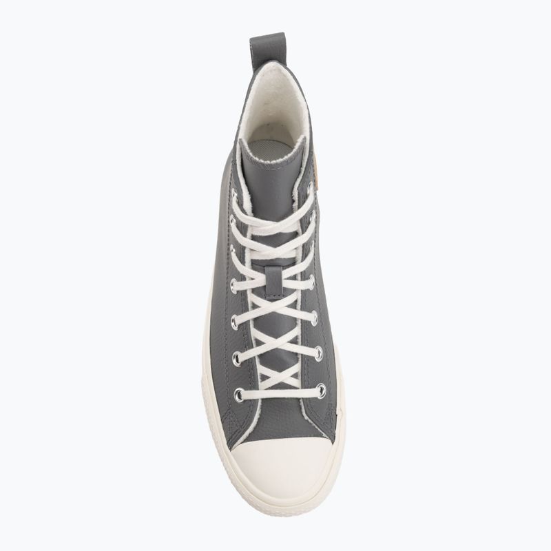 Moteriški sportbačiai Converse Chuck Taylor All Star EVA Lift Platform Leather sharkskin/warm quarry/egret 5