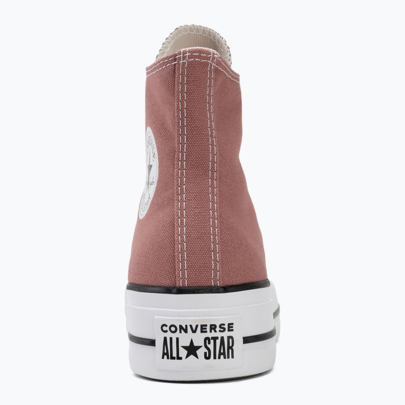 Moteriški sportbačiai Converse Chuck Taylor All Star Lift Hi light saddle/natural ivory 6