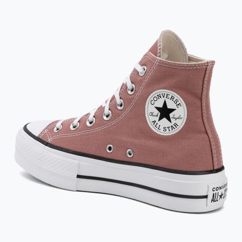 Moteriški sportbačiai Converse Chuck Taylor All Star Lift Hi sugar berry/white/black 3