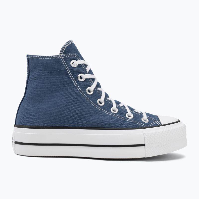 Moteriški sportbačiai Converse Chuck Taylor All Star Lift Hi slacker blue/whie/black 2