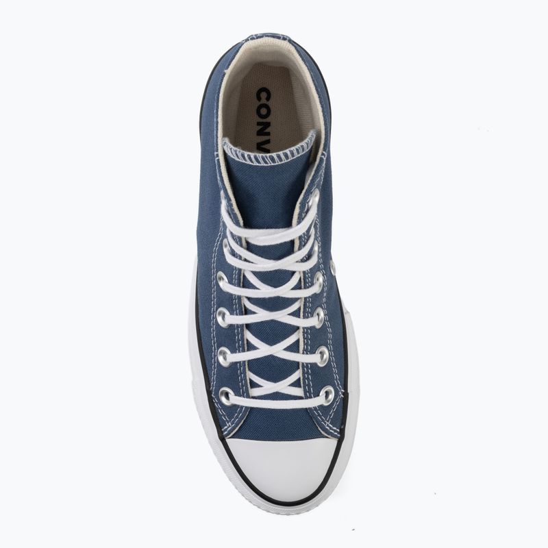 Moteriški sportbačiai Converse Chuck Taylor All Star Lift Hi slacker blue/whie/black 5