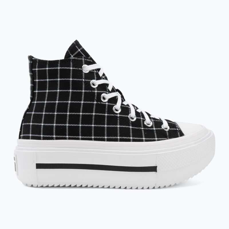 Moteriški sportbačiai Converse Chuck Taylor All Star Lift Double Stack Hi black/white 2