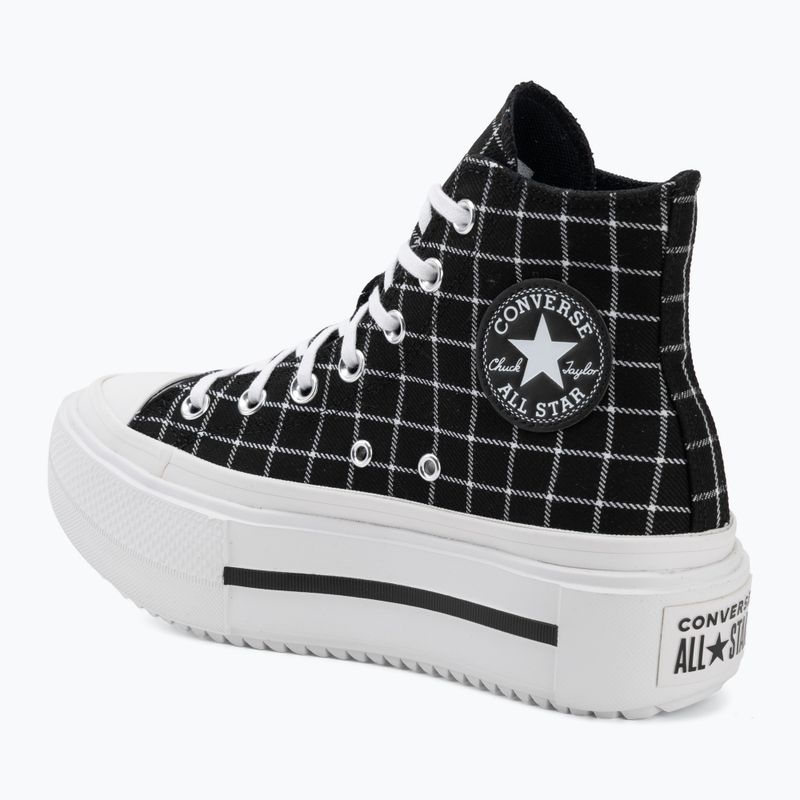 Moteriški sportbačiai Converse Chuck Taylor All Star Lift Double Stack Hi black/white 3