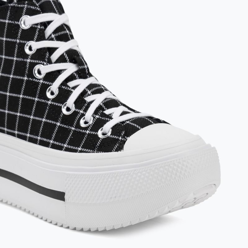 Moteriški sportbačiai Converse Chuck Taylor All Star Lift Double Stack Hi black/white 7