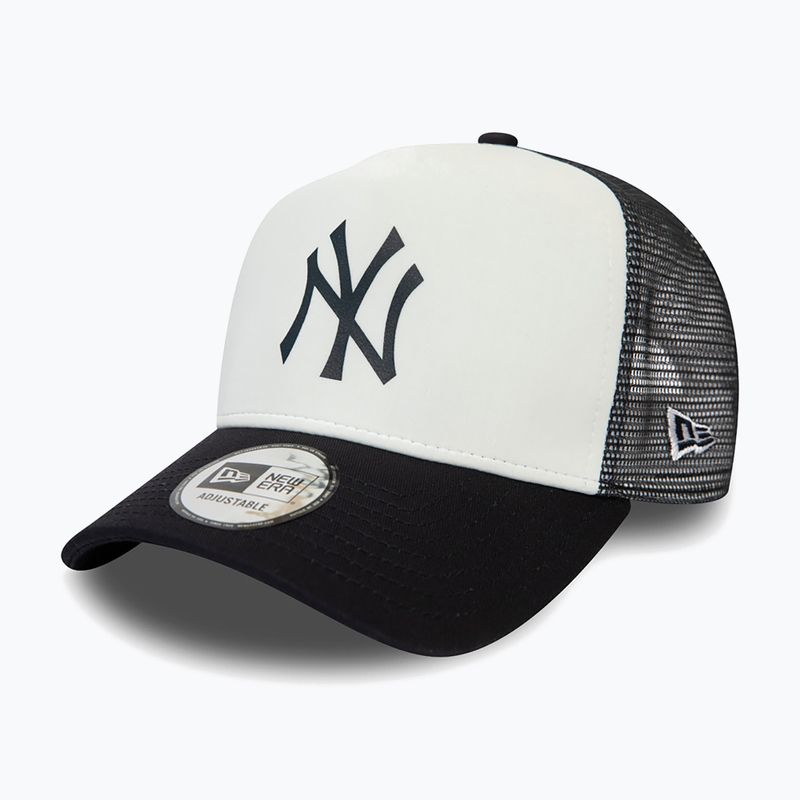 New Era Team Block Trucker kepurė su snapeliu NYY juoda/balta 2