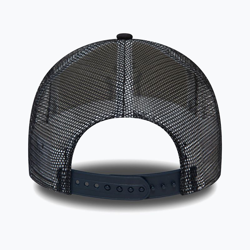 New Era Team Block Trucker kepurė su snapeliu NYY juoda/balta 4