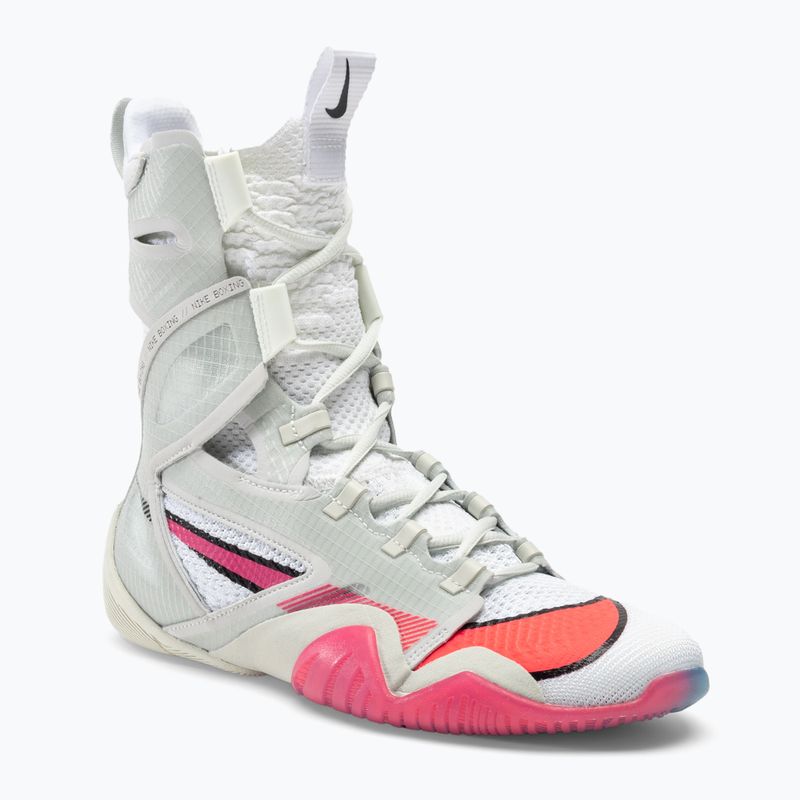 "Nike Hyperko 2 LE" balti/rožiniai blastiniai/šaldančiai mėlyni/hiper bokso bateliai