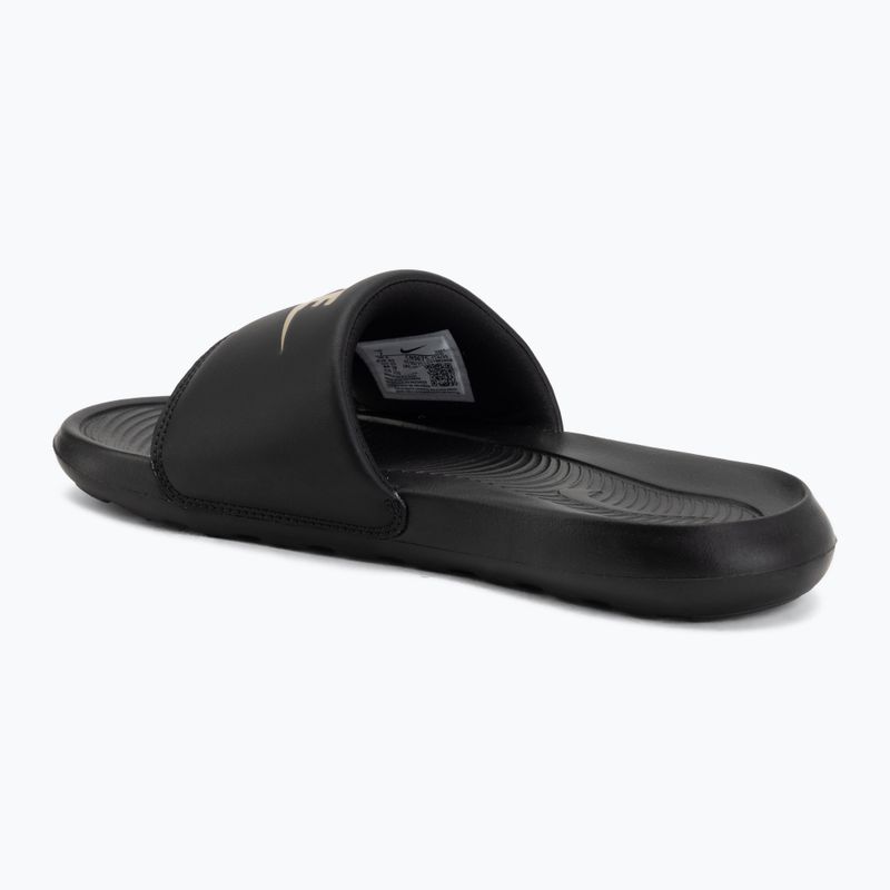 Vyriškos šlepetės Nike Victori One Slide black/metallic gold 3