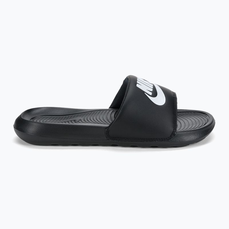 Moteriškos šlepetės Nike Victori One Slide black/black/white 2