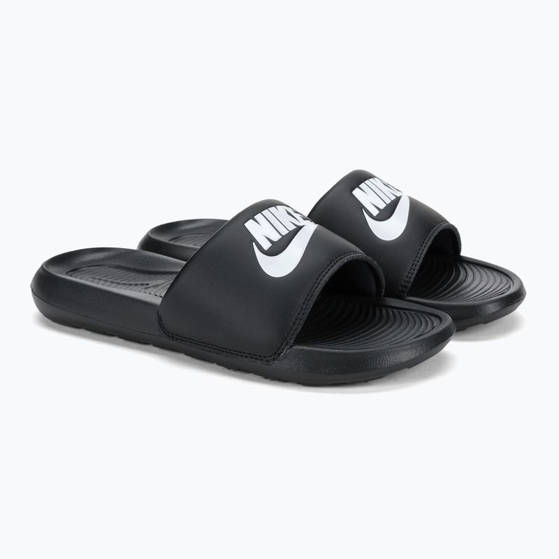 Moteriškos šlepetės Nike Victori One Slide black/black/white 5